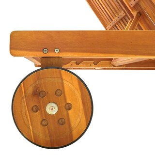 Foto 5 | Foto 5 | Reposera Para Patio Casafoyer Para 2 Personas Con Cojines En Madera De Acacia - Venta Internacional.