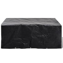 Cobertura Para Muebles De Jardín Vidaxl Negra En Polietileno 240x140x90 Cm - Venta Internacional.