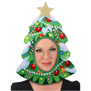 Foto 1 | Foto 1 | Sombrero De Árbol De Navidad Para Disfraz De Cosplay Gorra De Fiesta - Venta Internacional.