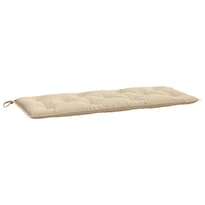 Cojín Para Banco De Jardín Casafoyer Beige 120x50x7 Cm Poliéster - Venta Internacional.