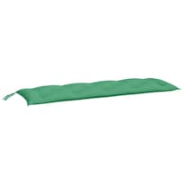 Cojín Para Banco De Jardín Casafoyer Verde De Tela Oxford 150x50x7 Cm - Venta Internacional.