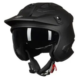 Foto 6 | Foto 6 | Casco Moto 3/4 Integral ILM Z302 Espacio para Soporte Cámara Rider One