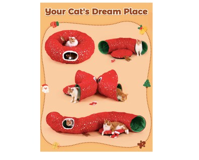 Foto 2 | Foto 2 | Túnel Plegable Xtellar para Gato