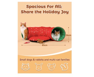 Foto 3 | Foto 3 | Túnel Plegable Xtellar para Gato