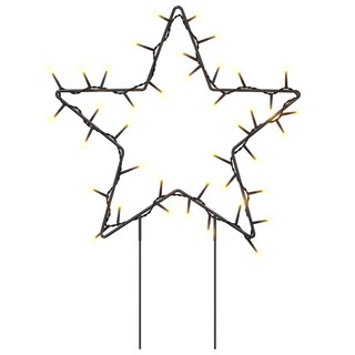Foto 1 | Foto 1 | Decoración De Luces Navideñas Vidaxl En Forma De Estrella Con 50 Leds - Venta Internacional.
