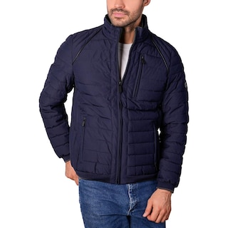 Foto 2 | Foto 2 | Chamarra Capitonada Para Hombre Con Bolsa En Pecho Greenlander Azul Marino