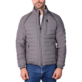 Foto 2 | Foto 2 | Chamarra Capitonada Para Hombre Con Bolsa En Pecho Greenlander Gris