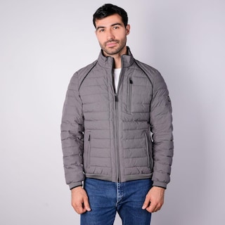 Foto 3 | Foto 3 | Chamarra Capitonada Para Hombre Con Bolsa En Pecho Greenlander Gris