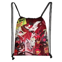 Bolsa Con Cordón Hazbins Hotels Alastors Anime String Swim G - Venta Internacional.