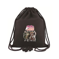 Bolsa Con Cordón Jojos Bizarres Adventures Kujos Jotaros De Lona - Venta Internacional.