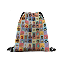 Bolsa Con Cordón Tocas Lifes Worlds Anime String Swim Gym - Venta Internacional.