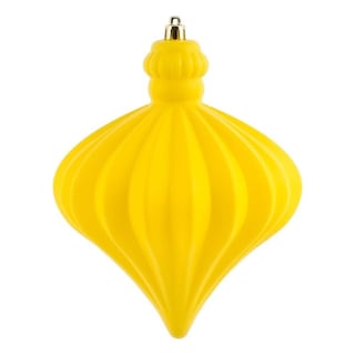 Foto 1 | Foto 1 | Adornos Navideños Vickerman 6 Cebolla Colgante Amarillo Mate 4 Piezas - Venta Internacional.