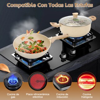 Foto 3 | Foto 3 | Batería de Cocina con Antiadherente 10 Piezas