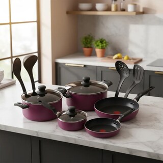 Foto 8 | Foto 8 | Batería De Cocina T-fal Expert Chef 12 Piezas Morado