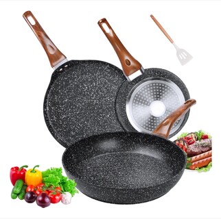 Foto 1 | Foto 1 | Juego de Sartenes con Antiadherente 3 Piezas