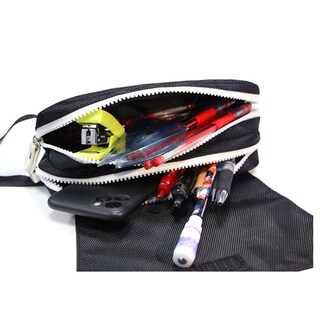 Foto 2 | Foto 2 | Estuche Para Lápices Mans Pochita De Nailon De Gran Capacidad 20 X 6 X 10 Cm - Venta Internacional.