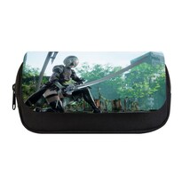 Estuche Para Lápices Nier: Bolsa De Papelería De Gran Capacidad Para Autómatas - Venta Internacional.