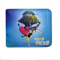 Cartera Corta Plegable De Piel Tipo Anime Wallet Sky City - Venta Internacional.