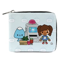 Monedero Tocas Para Niños Con Forma De Anime De Piel Plegable Pared Corta - Venta Internacional.