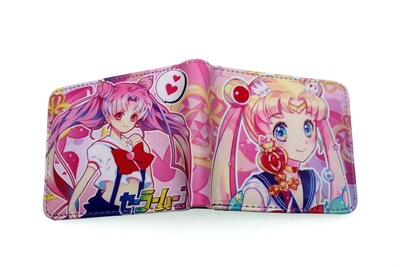 Foto 1 | Foto 1 | Monedero De Piel Plegable Sailor Moon Anime Unisex - Venta Internacional.
