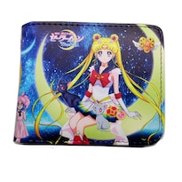 Monedero De Piel Plegable Sailor Moon Anime Unisex - Venta Internacional.