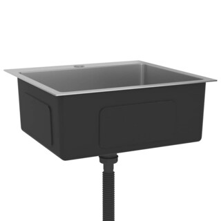 Foto 5 | Foto 5 | Fregadero De Cocina Vidaxl De Acero Inoxidable Hecho A Mano Con Acabado Satinado - Venta Internacional.