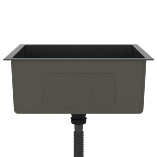 Foto 5 | Foto 5 | Fregadero De Cocina Undermount Vidaxl De Acero Inoxidable Negro 51.1x43.9x20.1 Cm - Venta Internacional.