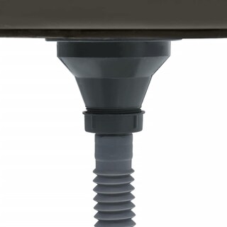 Foto 7 | Foto 7 | Fregadero De Cocina Undermount Vidaxl De Acero Inoxidable Negro 51.1x43.9x20.1 Cm - Venta Internacional.