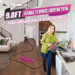 Foto 3 | Foto 3 | Limpiadora De Vapor Máquina Portátil Morada Gris Belug