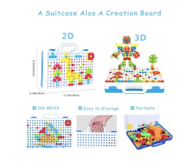 Foto 2 | Foto 2 | Caja De Herramientas Xtellar Juguete Infantil Con Taladro