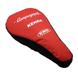 Foto 1 | Foto 1 | Cubre Asiento Para Bicicleta De Likra Con Vinil Acojinado Rojo