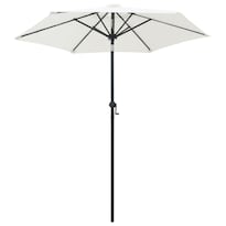 Parasol Casafoyer Beige Arena 200x210 Cm De Aluminio - Venta Internacional.