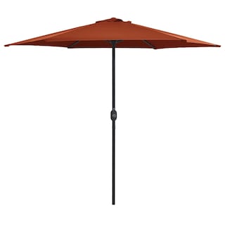 Foto 1 | Foto 1 | Parasol Exterior Casafoyer Con Poste De Aluminio 270x246 Cm Terracota - Venta Internacional.
