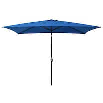 Parasol Exterior Casafoyer 300x200 Cm Con Poste Metálico Azul - Venta Internacional.