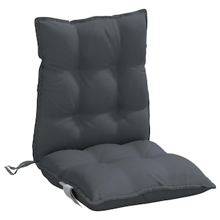 Foto 5 | Foto 5 | Almohadones Para Silla Casafoyer Respaldo Bajo 2 Piezas Tela Oxford Antracita - Venta Internacional.