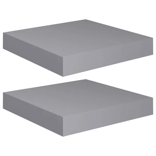 Foto 1 | Foto 1 | Conjunto De 2 Estantes Flotantes De Pared Modernos Vidaxl Miel Gris - Venta Internacional.