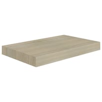 Estante De Pared Flotante Vidaxl Color Roble Con Diseño Panal Mdf 40x23x4 Cm - Venta Internacional.