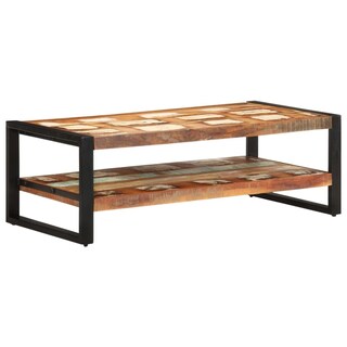 Foto 1 | Foto 1 | Mesa De Centro Casafoyer De Madera Maciza Reciclada 120x60x40 Cm - Venta Internacional.