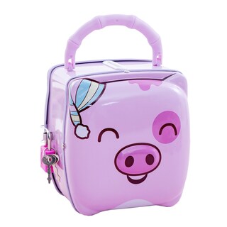 Foto 1 | Foto 1 | Piggy Bank Portátil Para Niños Monedero Plancha De Hierro - Venta Internacional.