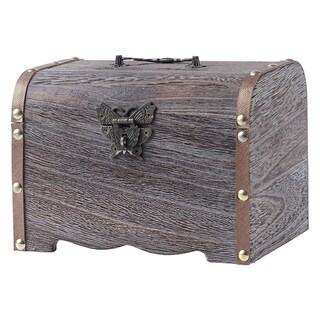 Foto 1 | Foto 1 | Hucha Treasure Box De Madera Para Niños Con Monedas - Venta Internacional.