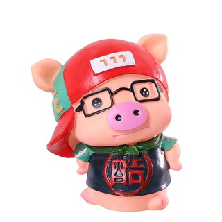 Foto 1 | Foto 1 | Monedero Piggy Bank Cool Pig De Vinilo Para Niños - Venta Internacional.