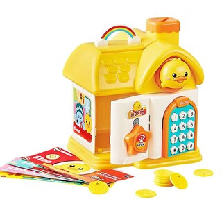 Foto 1 | Foto 1 | Piggy Bank Duck House Para Niños Hucha Para Monedas Banco De Dinero - Venta Internacional.
