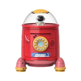 Foto 1 | Foto 1 | Banco De Monedas Seguro Con Huellas Dactilares Y Contraseña De Piggy Bank Para Niños - Venta Internacional.