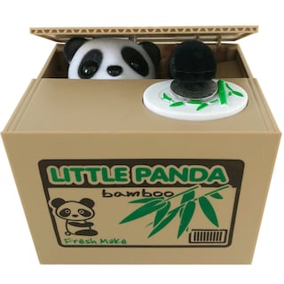 Foto 1 | Foto 1 | Tarro De Dinero Piggy Bank Money Stealing Panda Para Niños - Venta Internacional.