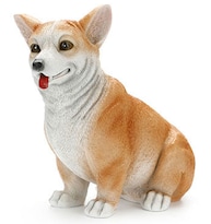 Tarro De Dinero Artificial Piggy Bank Dog Corgi Para Niños - Venta Internacional.