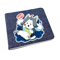 Monedero De Piel Plegable Sin Undertale Anime - Venta Internacional.