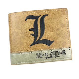 Foto 1 | Foto 1 | Monedero De Piel Con Doble Pliegue Estilo Anime Death Note Unisex - Venta Internacional.