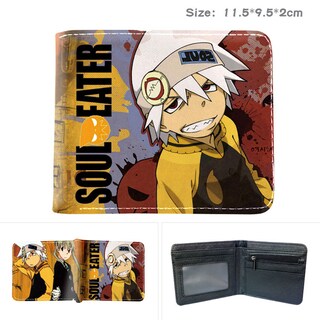 Foto 2 | Foto 2 | Pantalón Corto De Piel Con Monedero Plegable Para Souls Eaters Anime - Venta Internacional.