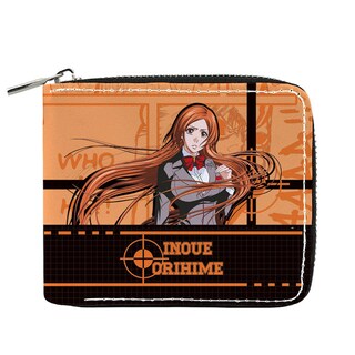 Foto 1 | Foto 1 | Monedero Estilo Anime Wallet Bleach De Piel Con Doble Pliegue Unisex - Venta Internacional.