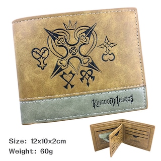 Foto 2 | Foto 2 | Monedero Plegable De Piel Con Diseño De Anime De Kingdom Hearts - Venta Internacional.